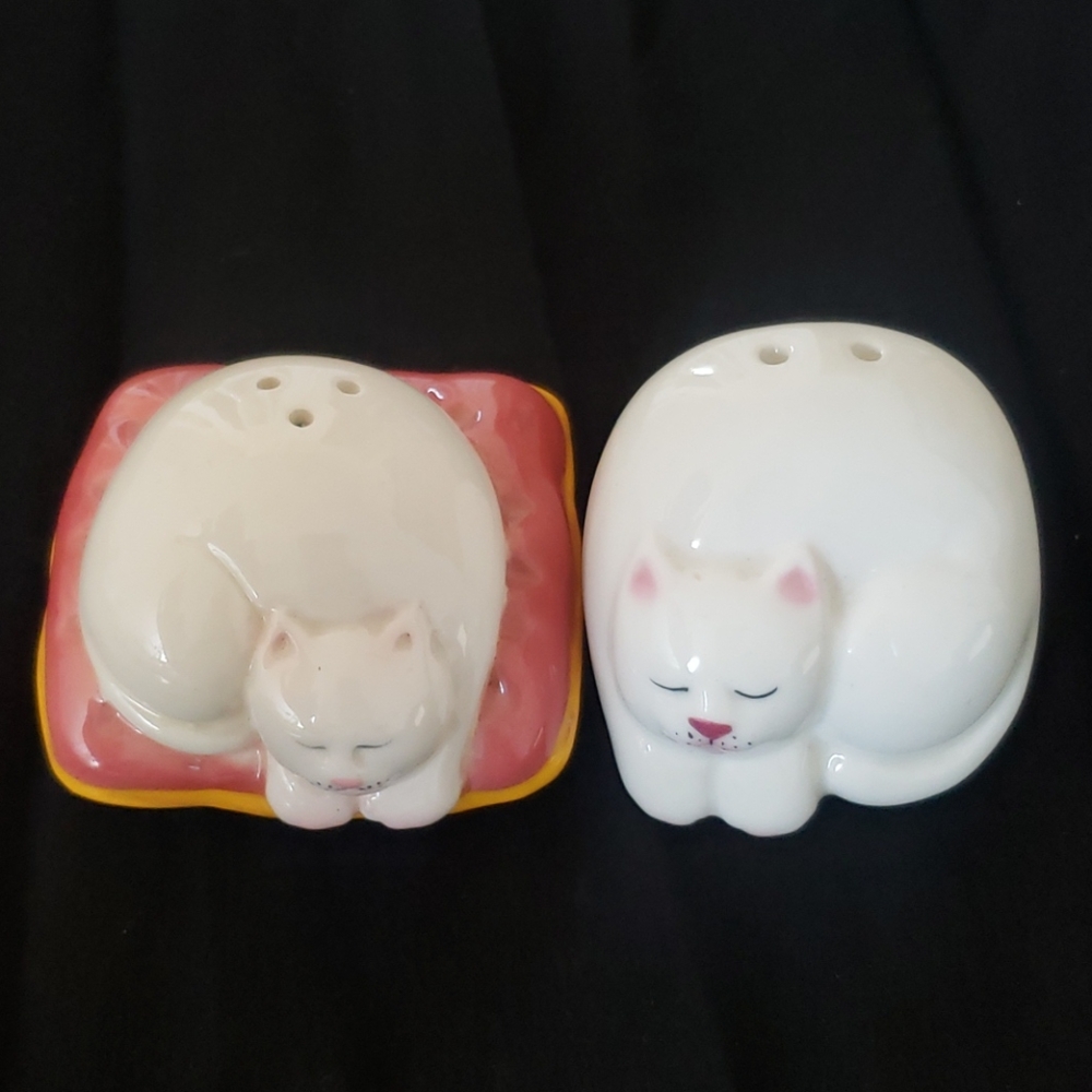 Salt and Pepper Shaker. Clay.